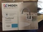 Ws84003 Moen New Two Handle Faucet Spot Resist Brushed