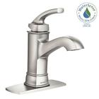 Ws84414msrn Moen Hensley Single Hole Bathroom Faucet In Brushed 026508263815