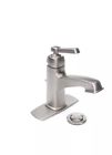 Ws84805srn Moen New Boardwalk Single Handle Spot Resist Faucet 026508262467