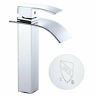 X-81-fh1-0005-015 Aquaterior Waterfall Single Hole Bathroom Faucet Vanity Sink Basin Handle
