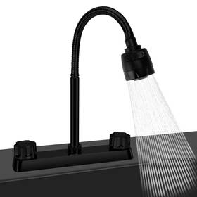 Xab1-b Xfire-gear 8 In Rv Kitchen Faucet Camper With Flexible Arc 360 Degree Ro