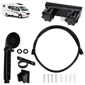 St-t2642 Xhuangtech 4 Inch Rv Shower Faucet With Handheld Head And Hose Abs Non-metallic Leak &