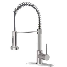 Xifumixertaps 797334204159 Kitchen Sink Faucet Pull Down Sprayer Stainless Steel Single Handle Swivel Mixer
