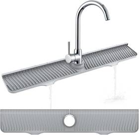Xingruyu 445004176154 Kitchen Sink Splash Guard 32 Inch X 5.5 Silicone Faucet Longer Silic