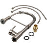 Xu12jq Bfo Kitchen Sink Faucet Pull Down Sprayer Spring Single Hole