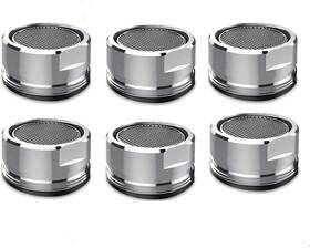 Xukekoy 445049373389 6 Pack Faucet Aerator 2.2 Gpm Bathroom Sink Regular Standard Replacement