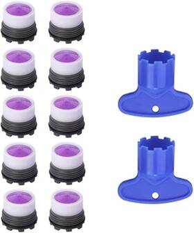 M16.5 Xyrstolr 313111778752 10pcs Faucet Aerator Replacement For Sink Flow Restrictor Kitchen Cache A