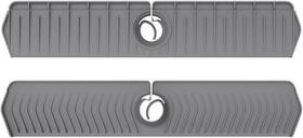 Yaunji 313042037072 Kitchen Sink Faucet Mat 2025 New Foldable For 30in Sil