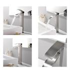 Ydtvc006ln Vccucine Modern Commercial Inch Single Handle Waterfall Tall Body Brushed