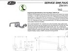 Z841h1-xl Zurn Service Sink Faucet Brand New Chrome Plated Brass