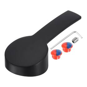 Zaplyte 767153383892 35mm Single Lever Faucet Handle Zinc Alloy For Kitchen Black 4.1 Inch Length