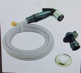G67904 Zurn 6ft Black Spray Hose Kit