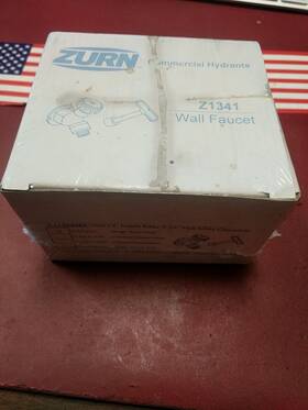 Z1341-c12 Zurn Wilkins Wall Faucet 1/2 Inch Solder X 3/4 Rough Brass Finish
