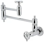 Kingston Brass KS310.CG Fuller 3.8 Gpm Wall Mounted Hole Pot - Chrome. Fixed Price $432.22.