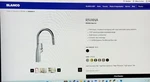 Blanco 443267 Rivana High Arc Pull-down Kitchen Faucet 1.5 Gpm Satin Dark Steel. Fixed Price $221.00.