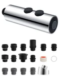 Hibbent Metal Pull Down Kitchen Faucet Head Replacement With 15 Chrome. Fixed Price $27.66.