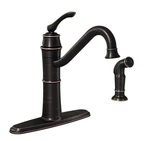 Moen 87999BRB Wetherly One-handle High Arc Kitchen Faucet, Mediterranean Bronze. Fixed Price $149.99.