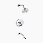 Kohler K-T948-4-CP Stillness Rite Temp Pressure Bathroom Shower Faucet Set. Fixed Price $395.00.