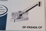 Dura Faucet DF-PK640A-CP 4" Chrome Plastic Bar Brand New. Fixed Price $10.50.