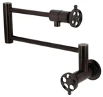 Kingston Brass KS410.RKZ Wendell Gpm Wall Mounted Hole Pot - Bronze. Fixed Price $471.22.