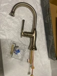 Brizo 61058LF-GLPG Tulham Bar Faucet W/ Swivel Spout, Luxe/polished Gold. Fixed Price $550.99.