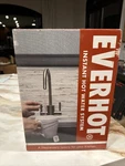 Everhot Instant Water Hot/cold WI-LVH720HC-CH New Chrome Faucet W/tank. Fixed Price $625.00.
