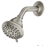 Open Box New Moen Attune 8-FUNCTION Wall Mount Fixed Showerhead, Spot Resist. Fixed Price $21.25.