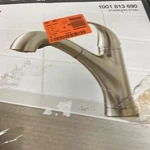 Glacier Bay Market Single-handle Pull-out Sprayer Kitchen Faucet Chrome. Fixed Price $55.00.