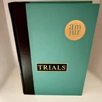 American Jurisprudence Trials Law Book Vol 1- Practice Strategy Controls. Fixed Price $28.22.