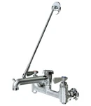 New Wall Mount Sink Fixed Faucet Kitchen Restaurant Bar Standard 8" Center. Fixed Price $152.60.
