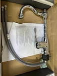 Houzer Regal Series Polished Chrome Traditional Kitchen Faucet REGSS-181-PC. Fixed Price $224.99.