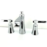 Moen Flara TS6984 Widespread Bathroom Faucet Trim Kit Chrome 2-HANDLE. Fixed Price $136.98.