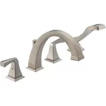 Delta T4751-SS Dryden Deck Mounted Roman Tub Faucet Trim With Lever Handles. Fixed Price $228.43.