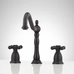 Signature Hardware SH449714MB Victorian 1.2 Gpm Widespread Bathroom Faucet With. Fixed Price $278.00.