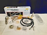 Kingston Brass KB3898BL Pull-out Sprayer Kitchen Faucet, Brushed Nickel *read*. Fixed Price $83.99.