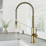 Vigo Livingston Magnetic Pull Down Touch Single Handle Kitchen Faucet VG02027MG. Fixed Price $199.20.