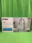 Kraus Single Handle Function Pull Down Kitchen Faucet KPF-1626CH-C1 CHROME(E16. Fixed Price $100.00.