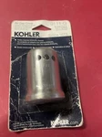Kohler 9111-G Air Gap Cover (brushed Chrome) Sealed New,. Fixed Price $13.43.