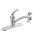 Read! Moen 67430 Chrome Chateau Kitchen Faucet With Sidespray. Fixed Price $63.74.