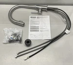 Delta Trinsic Arctic Stainless Pull-down Sprayer Kitchen Faucet 9159-AR-DST. Fixed Price $408.98.