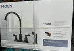 Moen Caldwell CA87060BL High Arc Kitchen Sink Faucet Matte Black. Fixed Price $98.00.