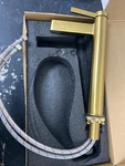 Vinnova 115112-BAF-BG Oviedo Bathroom Faucet, Brushed Gold. Fixed Price $269.99.