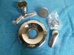 Delta Tub/shower Trim Kit 1323-TP Pearl Nickel Bathroom Faucet (new In Box). Fixed Price $49.99.