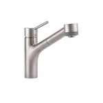 Hansgrohe 06462860 Talis Single Handle Pullout Kitchen Faucet With Locking. Fixed Price $959.26.