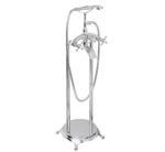 Akdy 3-HANDLE Freestanding Floor Mount Claw Foot Faucet Bathtub Filler. Fixed Price $130.00.