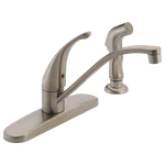 Peerless Core Single Handle Kitchen Faucet Stainless-certified Refurbished. Fixed Price $91.00.