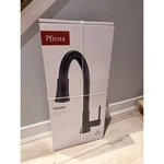 Pfister Classic Matte Black Deck-mount Pull-down Kitchen Faucet W/ Sprayer Nib. Fixed Price $79.95.