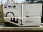 Moen Hutchinson Kitchen Faucet Model 87048BRB. Fixed Price $100.00.