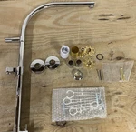 Kohler K-45211-CP Hydrorail Retrofit Shower With Arm *parts Only*. Fixed Price $114.99.