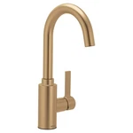 Moen 5882BZG Bronzed Gold High Arc Genta Lx One-handle Bar Faucet. Fixed Price $119.99.